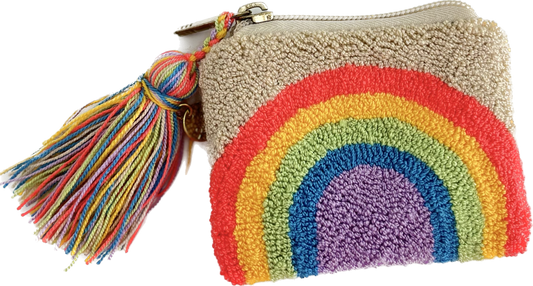 Rainbow coin bag